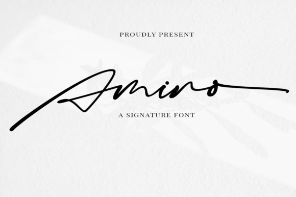 Amino: A Stylish Script Font