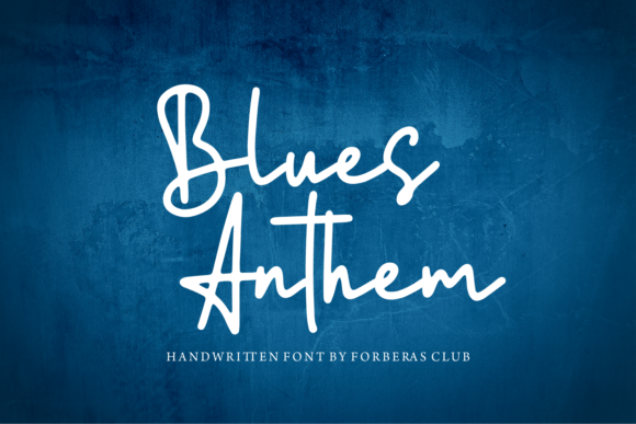 Blues Anthem: A Stylish Script Font