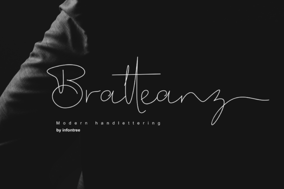 Bratteanz: Elegant Script Font for Web Design