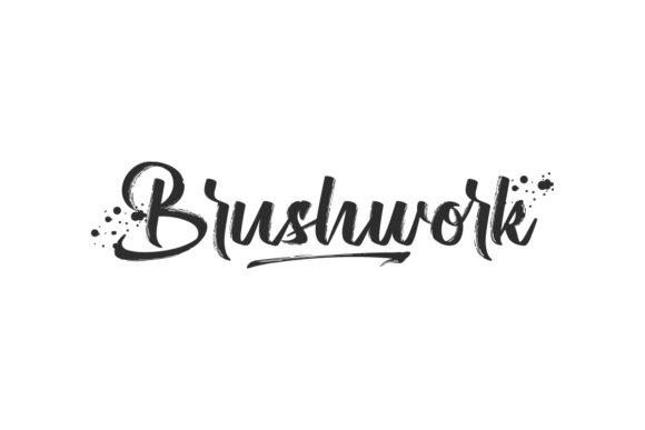 Brushwork: A Handwritten Font for Business
