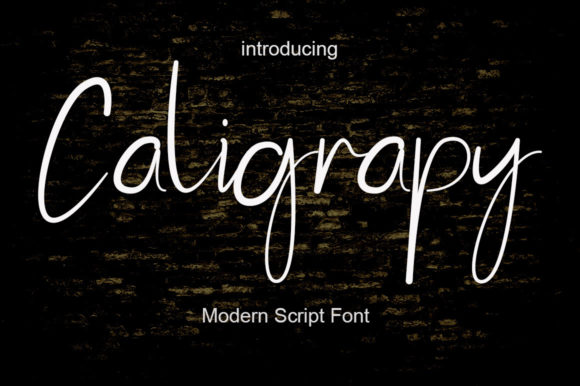 Caligrapy: A Font That Elevates Branding