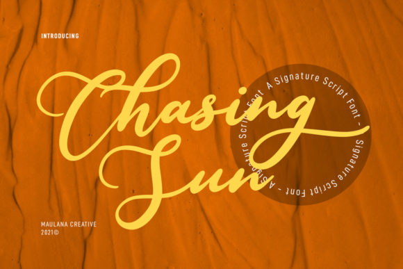 Chasing Sun: A Script Font That Earns Its Place in Real Campaigns