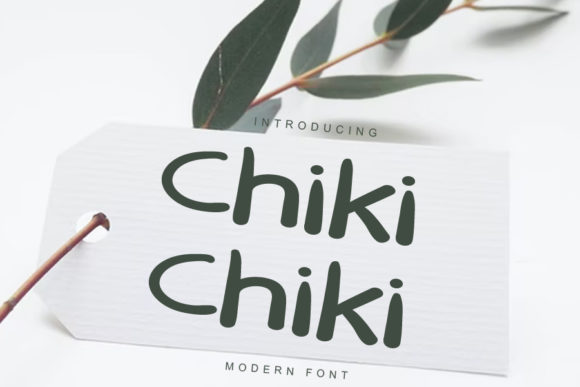 Chiki Chiki: A Handwritten Font That Feels Like a Quiet Conversation