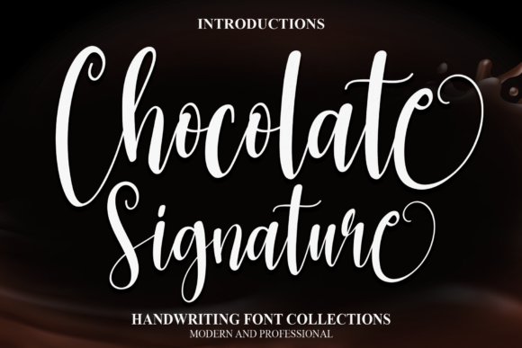 Chocolate Signature Font for Business
