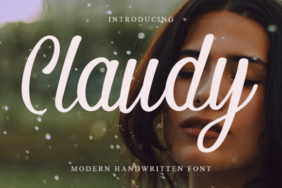 Claudy: A Handwritten Font with Editorial Warmth