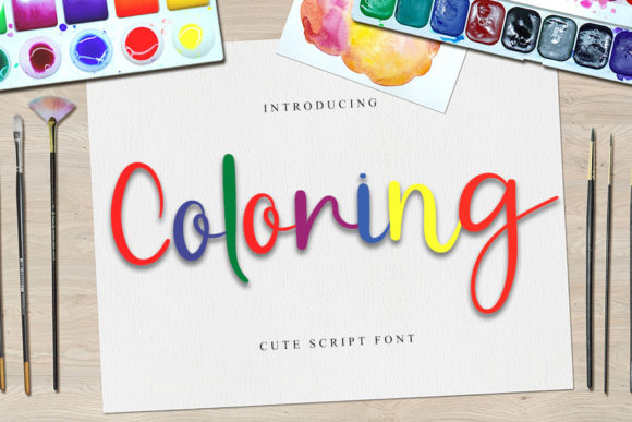 Coloring Font for Web Design