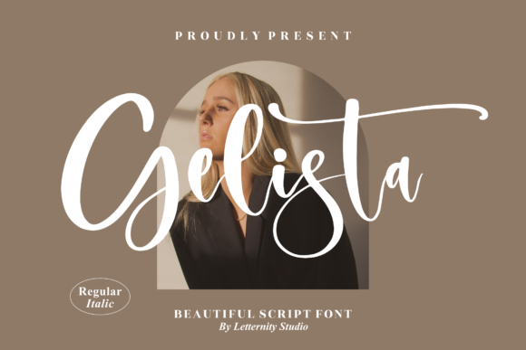 Gelista: A Graceful Script Font for Elegant Branding