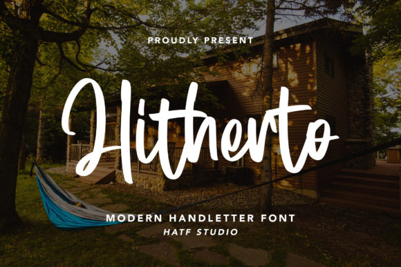 Hitherto: A Handwritten Font for Editorial Flow