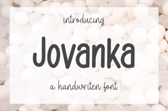 Jovanka: A Handwritten Font That Feels Like It Belongs