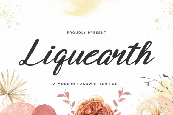 Liquearth: A Premium Script Font for Scroll-Stopping Brand Content