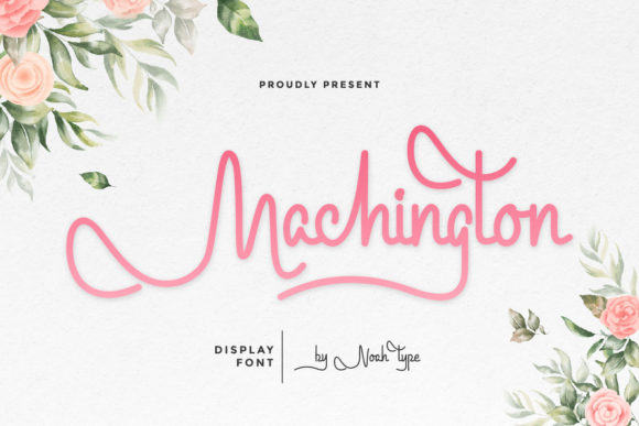 Machington: A Script Font That Breathes Quiet Confidence