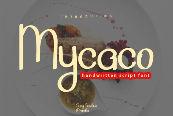 Mycaco: A Handwritten Font for Creative Web Design