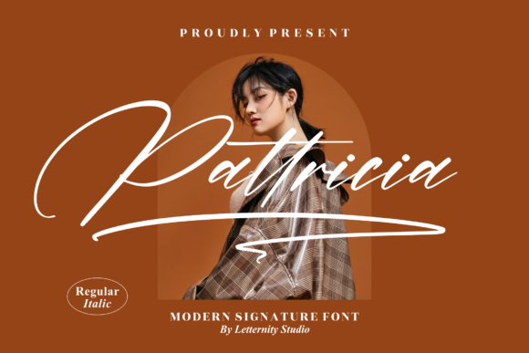 Pattricia: A Graceful Script Font for Editorial Warmth