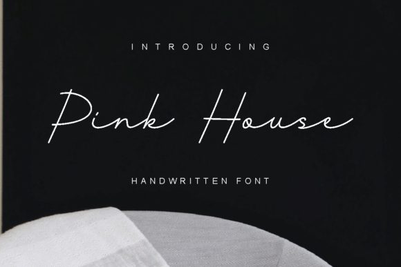 Pink House Font: A Luxurious Script