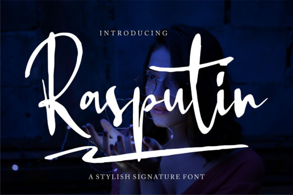 Rasputin: A Premium Script Font for Digital Brand Identity