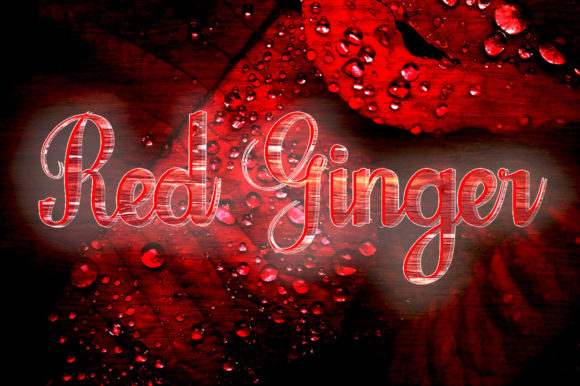 Red Ginger: A Handwritten Font That Earns Attention—Not Just Decor