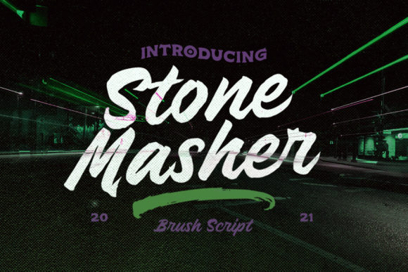 Stone Masher Font for Business